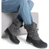 image:imageDREAM PAIRS Womens Winter Snow Duck BootsWaterproof Mid Calf AntiSlip Stability Lace Up Faux Fur Lining Warm Cozy Boots Outdoor Supportive InsoleGrey