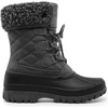 image:imageDREAM PAIRS Womens Winter Snow Duck BootsWaterproof Mid Calf AntiSlip Stability Lace Up Faux Fur Lining Warm Cozy Boots Outdoor Supportive InsoleGrey