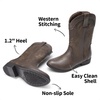 image:imageDREAM PAIRS girls Sdbo2222kBrown