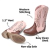 image:imageDREAM PAIRS girls Sdbo2222kPinkBrown