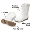 image:imageDREAM PAIRS girls Sdbo2222kWhite