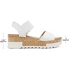 image:imageDREAM PAIRS womens ReedVintage White