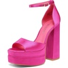Hot Pink-satin