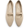 image:imageDREAM PAIRS Womens Knit Ballet Flats Pointed Toe Comfortable Dressy Flats for Work Office Shoes Mary Jane FlatsNude