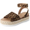 Leopard-suede