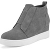 image:imageDREAM PAIRS Womens Platform Wedge Sneakers Ankle BootiesGrey