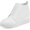 image:imageDREAM PAIRS Womens Platform Wedge Sneakers Ankle BootiesWhite