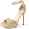 Gold-rhinestone
