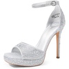 Silver-rhinestone