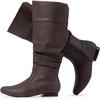 image:imageDREAM PAIRS Womens Wide Calf Knee High Pull On Fall Weather Winter BootsWideCalfBrown