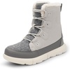 image:imageDREAM PAIRS Womens Winter Boots Cozy Faux Fur AntiSlip Snow Boots Lace Up Comfort Stylish Ankle Booties for Cold Weather City WalkLight Grey