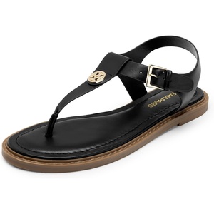 image:imageDREAM PAIRS Dressy TStrap Flat Thong Sandals for Women Comfort Roman Gladiator Casual Summer Beach Flip Flop Shoes with Adjustable Back Ankle Strap
