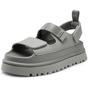 image:imageDREAM PAIRS Platform Sandals for Women Chunky Open Toe Dress Walking Comfortable Flat Sandals for SummerGrey