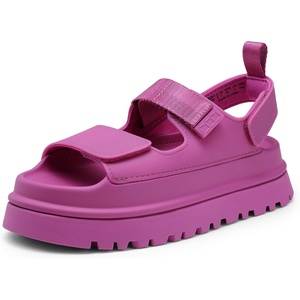 image:imageDREAM PAIRS Platform Sandals for Women Chunky Open Toe Dress Walking Comfortable Flat Sandals for SummerHot Pink