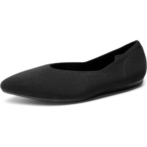 image:imageDREAM PAIRS Pointed Toe Flats for Women Comfortable Dressy Knit Ballet Flats with Arch Support Womens Dress Shoes for Work Office Business Casual TravelBlack