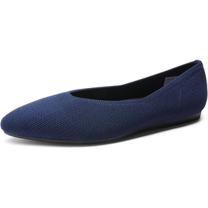 image:imageDREAM PAIRS Pointed Toe Flats for Women Comfortable Dressy Knit Ballet Flats with Arch Support Womens Dress Shoes for Work Office Business Casual TravelNavy
