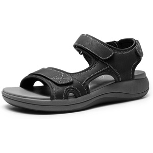 image:imageDREAM PAIRS Womens Sandals Open Toe Lightweight Summer Shoes Walking Casual OutdoorBlack