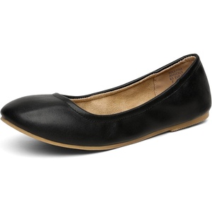 image:imageDREAM PAIRS Womens Solefina Solid Plain Walking Classic Ballet Flats ShoesBlack