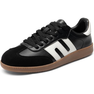 image:imageDREAM PAIRS Womens Tennis Sneakers Walking Flat LowTop Casual LaceUp Comfortable Nia Fashion Sneakers ShoesBlack
