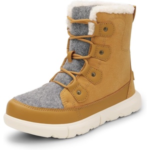 image:imageDREAM PAIRS Womens Winter Boots Cozy Faux Fur AntiSlip Snow Boots Lace Up Comfort Stylish Ankle Booties for Cold Weather City WalkChestnutGrey