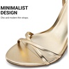 image:imageDREAM PAIRS 2026 Womens Stiletto Heels Strappy Open Toe Ankle Strap Dress Sandals Elegant High Heel Pumps for Wedding Party Prom amp Special OccasionsLight Gold