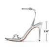 image:imageDREAM PAIRS 2026 Womens Stiletto Heels Strappy Open Toe Ankle Strap Dress Sandals Elegant High Heel Pumps for Wedding Party Prom amp Special OccasionsSilver