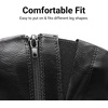 image:imageDREAM PAIRS Boots For Women Knee High Comfortable Pull On Side Zipper Buckle Riding BootsBlack