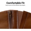 image:imageDREAM PAIRS Boots For Women Knee High Comfortable Pull On Side Zipper Buckle Riding BootsLight Brown