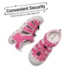 image:imageDREAM PAIRS Boys Girls ClosedToe Outdoor Summer Water Sport Sandals for ToddlerLittleBig KidHot Pink