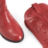 image:imageDREAM PAIRS Cowgirl Cowboy Western Boots Girls Mid Calf Riding Shoes Little KidBig KidRed