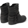 image:imageDREAM PAIRS Girls Ankle Boots Side Zipper Low Heels Boots Little KidBig KidBlack