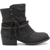 image:imageDREAM PAIRS Girls Ankle Boots Side Zipper Low Heels Boots Little KidBig KidBlack