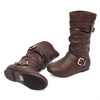 image:imageDREAM PAIRS Girls Faux Fur Lined Knee High Winter Riding BootsToddlerLittle KidBig KidBrown