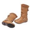 image:imageDREAM PAIRS Girls Faux Fur Lined Knee High Winter Riding BootsToddlerLittle KidBig KidCamel