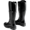 image:imageDREAM PAIRS Girls Knee High Buckle Fashion Riding Boots Little KidBig KidAll Black