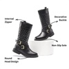 image:imageDREAM PAIRS Girls Knee High Fashion Riding Boots for ToddlerLittle KidBig KidBlack