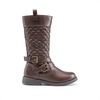 image:imageDREAM PAIRS Girls Knee High Fashion Riding Boots for ToddlerLittle KidBig KidBrown