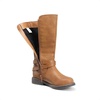 image:imageDREAM PAIRS Girls Knee High Fashion Riding Boots for ToddlerLittle KidBig KidTan 03