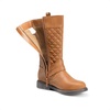 image:imageDREAM PAIRS Girls Knee High Fashion Riding Boots for ToddlerLittle KidBig KidTan