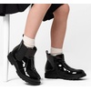 image:imageDREAM PAIRS Girls Side Zipper Chelsea Ankle Boots Little KidBig KidBlackPat