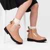 image:imageDREAM PAIRS Girls Side Zipper Chelsea Ankle Boots Little KidBig KidPinkPat