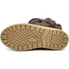 image:imageDREAM PAIRS Girls Winter Snow Boots Faux Fur Lined Mid Calf ShoesBrown