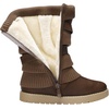 image:imageDREAM PAIRS Girls Winter Snow Boots Faux Fur Lined Mid Calf ShoesBrown