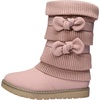 image:imageDREAM PAIRS Girls Winter Snow Boots Faux Fur Lined Mid Calf ShoesPink