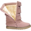 image:imageDREAM PAIRS Girls Winter Snow Boots Faux Fur Lined Mid Calf ShoesPink