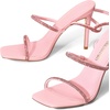 image:imageDREAM PAIRS High Heels Stilettos for Women  Strappy Gladiator Sexy Square Toe Open Toe Dressy Pumps SandalsPink
