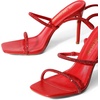 image:imageDREAM PAIRS High Heels Stilettos for Women  Strappy Gladiator Sexy Square Toe Open Toe Dressy Pumps SandalsRed