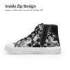 image:imageDREAM PAIRS Kids Sneakers Little Boys Girls High Top Canvas Shoes LilLegends CourtStar Casual Walking ShoesBlack Camo