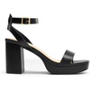 image:imageDREAM PAIRS Platform Heels for Women High Block Chunky Open Toe Ankle Strap Heels Fashion Wedding Party Evening Prom Dance Dress Pump Sandals ShoesBlackpu