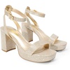 image:imageDREAM PAIRS Platform Heels for Women High Block Chunky Open Toe Ankle Strap Heels Fashion Wedding Party Evening Prom Dance Dress Pump Sandals ShoesGoldglitter